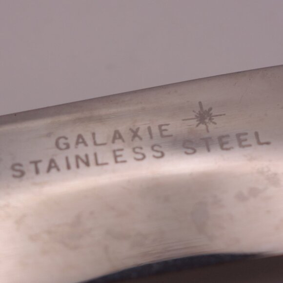 Set of Six(6) MB Hollow Ground Japan Faux Bone Handle Steak Knives - Picture 7 of 15